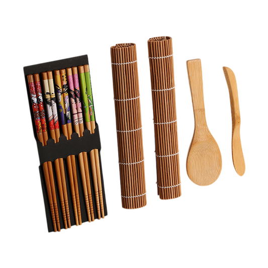 Japanese Style Sushi Tool Set - Compact Roll Making Kit