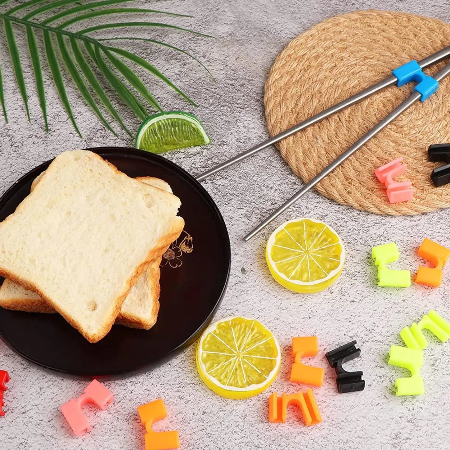 5 PCS Reusable Training Chopstick Helpers