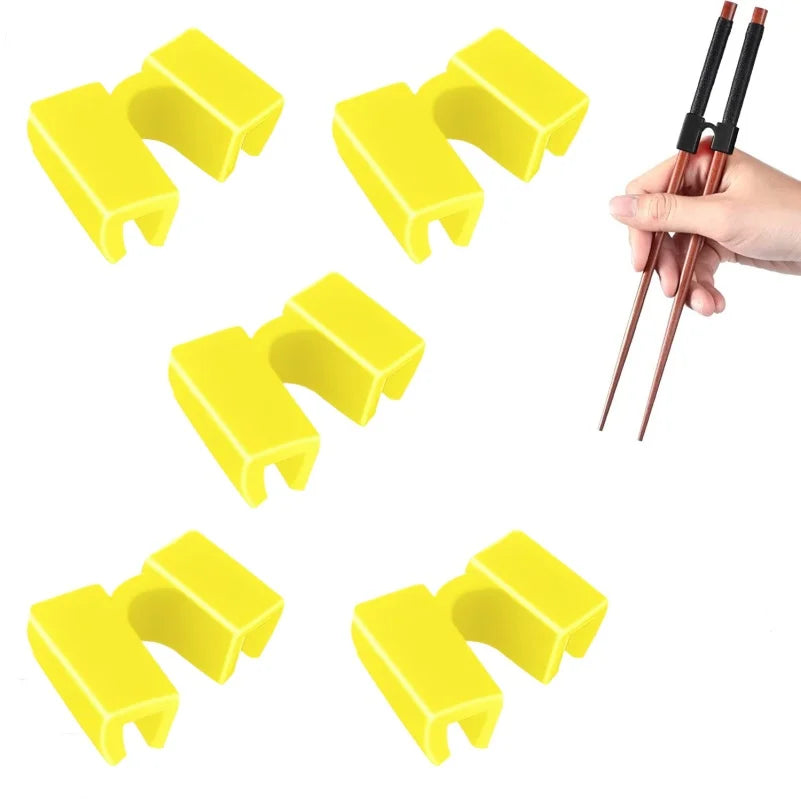 5 PCS Reusable Training Chopstick Helpers