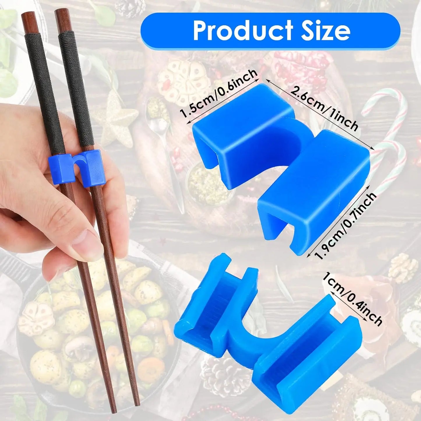 5 PCS Reusable Training Chopstick Helpers