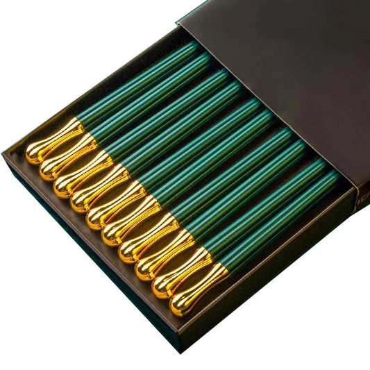 High Quality Japanese Non-Slip Chopsticks - 5 Pairs