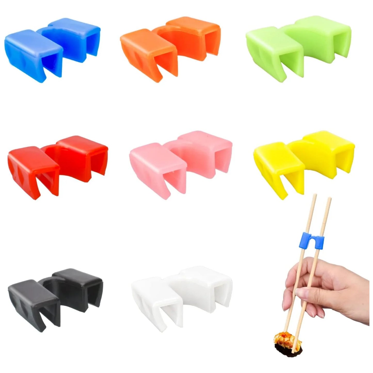 Japanese Chopstick Helper - 8/10PCS Training Assistants